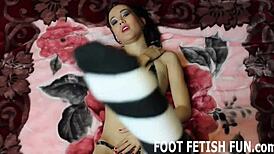 i'll force you to kneel and worship every inch of my perfect feet 😈👣🔥