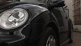 Latina's Big Tits Bounce During Car Wash Pounding