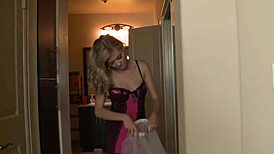 Nicole ray wedding day anal creampie on hubby cock... she cums sooo hard doggystyle!