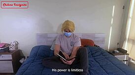 invocation fails as hot succubus begs for wild sex in costume hell