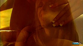 gorgeous blonde feels grateful sucking cock then riding cowgirl after his long night