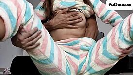 stepdad gropes my tiny tits and fingers tight teen pussy