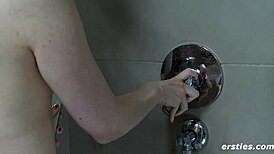 Claudia Invites You Under Shower For Intimate Wet Masturbation