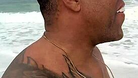 famous black copacabana guy chats up ukrainian girls on arrival