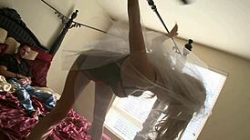 Nicole ray wedding day anal creampie on hubby cock... she cums sooo hard doggystyle!