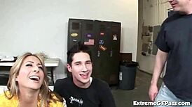 blonde natalia rossi sucks cock outdoors gets licked teased in car