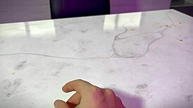 friend's girlfriend: wanna try my huge cock deepthroat doggy?