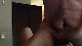 tina takes facefuck then pussy cumshot blast inside