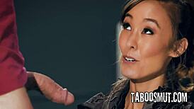 ASIAN TEACHER BEGS STUDENT: IMPREGNATE MY BUBBLE BUTT ON CAMERA!