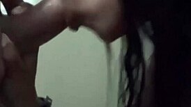 Each deep pussy thrust builds her agony to final orgasm creampie