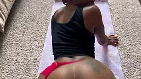 who's ready to beat up that creamy ebony pussy with monster bbc creampie?