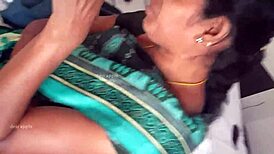 She vacuums the room then vacuums his cock with her eager mouth