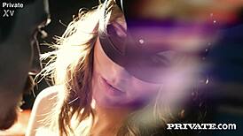 blonde hungarian peach lollypop amber slash in stockings shaved pussy licked fucked doggystyle missionary bdsm