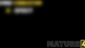 mature czech cougar milf gets shaved pussy seduced by piercing cock