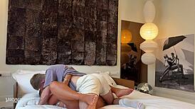 she just gave me her hotel room key for big cock riding doggystyle alanna pow