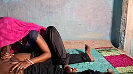 Teacher Pounds Desi Bhabhi in Black Salwar Hard