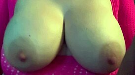 Italian milf artemisia love bounces huge natural tits in solo nipple fetish tease