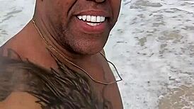 famous black copacabana guy chats up ukrainian girls on arrival