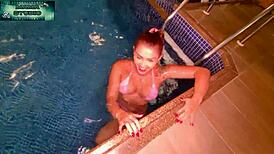 Pounding Eu Mama's Juicy Ass In Hot Motel Pool After Epic Boquete