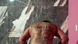 brazilian slut's pussy marks lingerie begging for huge cock