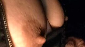 becky luvs showin her nipples off to the neighbors outside