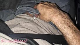 Blondes Suck Cum For Uber Ride! Friend's Wife And Hubby Pay With Pussy Blowbang