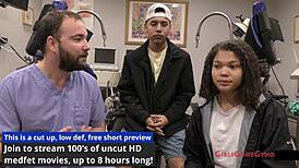 wanna see tampa university nurse michelle anderson humiliate patient curly black natural tits big ass spreading hospital closeup??