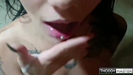 Brazilian latina pornstar gets tight ass licked fucked anal turbo car pit stop cum explosion