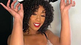 Sexy Big Ass Black Milf Misty Stone Poses Then Pleases Pussy Solo Hardcore