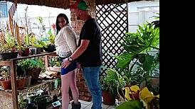 stepbrother fucks me hard while daddy watches then joins quickie kinky tits ass