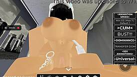 futa girlfriend gets huge tits fucked tight pussy