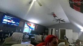 mtf redhead impregnablelexa deepthroats wolddaddy901 then bends for creampie bareback anal