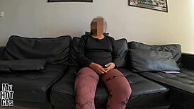 becky performs slutty outdoor nipple tease for neighbor voyeurs