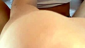 i get my petite tits bouncing in missionary after school