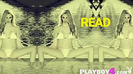 Milf strips bikini rips clothes bares huge sexy ass