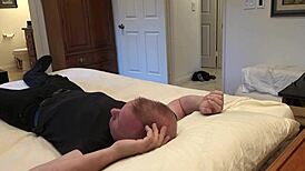 Scarlett Johnson shares housewife moments in intimate pov view.