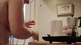 2025 Slave Maid in Heels Bent Over for Doggystyle Spanking