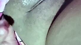 Neighbor begs for my huge saggy Colombian tits! Papi loves this mature vagina show