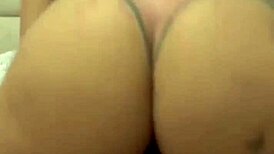 stepson barebacks stepmom filling face with hot cum