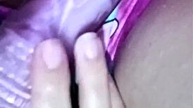 Neighbor begs for my huge saggy Colombian tits! Papi loves this mature vagina show