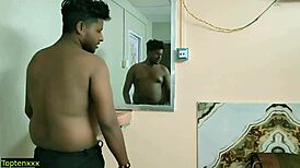 uhh desi madam, teach me to fuck this skinny student pussy with your big tits out... hindi moans