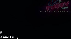 Ashley Ocean toys wet puffy pussy to orgasm 💦🔥