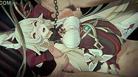 Genshin Impact Alice's Bondage Cowgirl DP Gangbang Collection