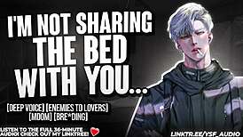 forced to share bed with cocky enemy boyfriend roleplay audio