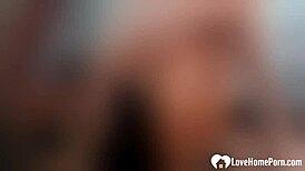 man, i grab this dildo deepthroat it then slam my ass on it for homemade anal with feet close-up