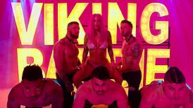 her hot pussy throbs as viking barbie sings taste with pure emotion