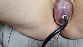 Watch me pump this pussy till lips swell huge and vagina puffs up 😍💦