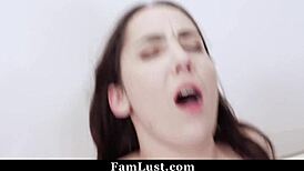 Stepdad pays for teen's tight pussy pounding and cumshot in famlust