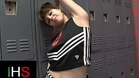 black dude big dick fucks me hard in gym i love it swollen pussy... ughh