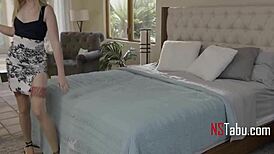 Cheating Blonde Wife Lets Strangers Anal Fuck and Facial While Hubby Watches